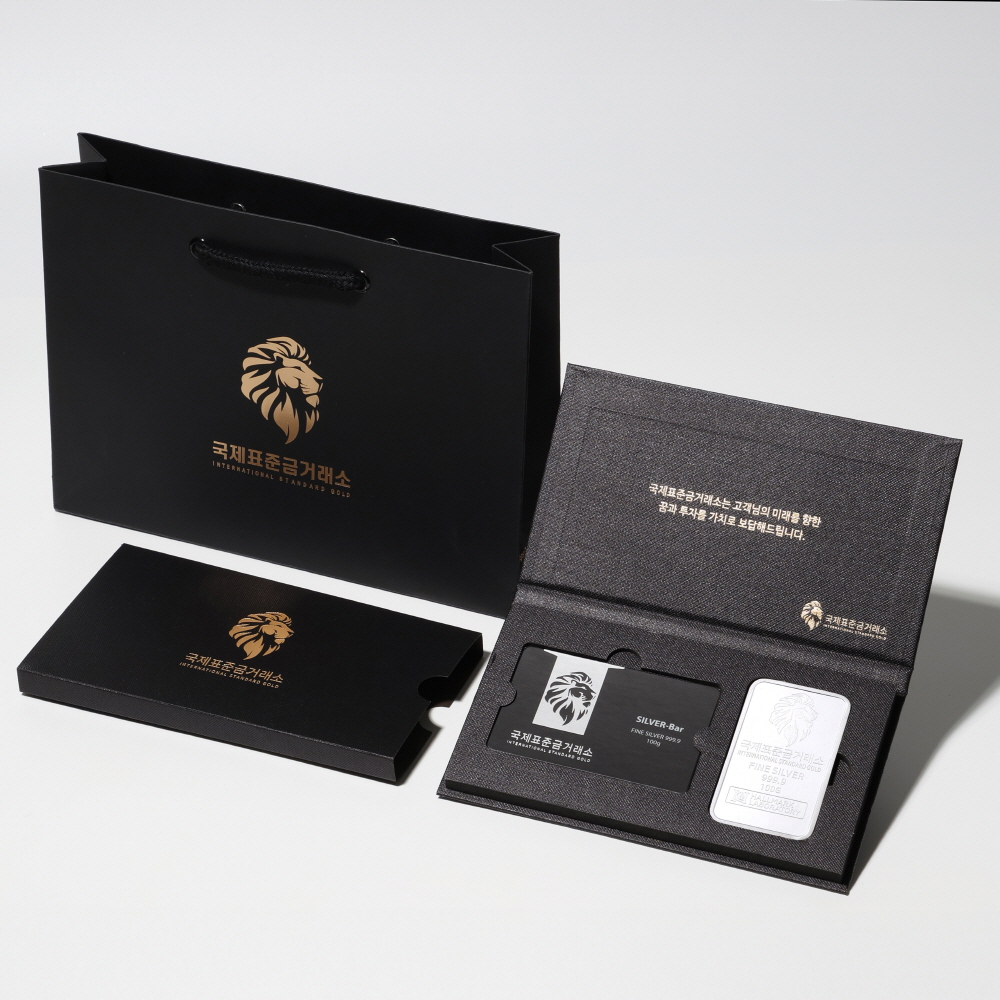 국제표준금거래소 ISG 실버바 100g