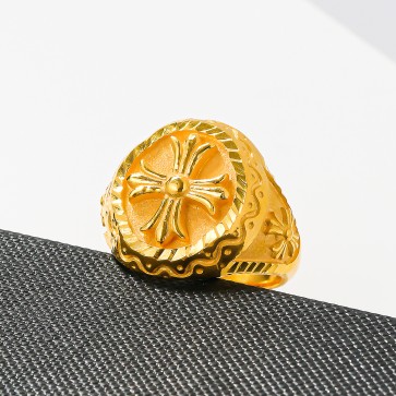 컷팅 크롬 반지