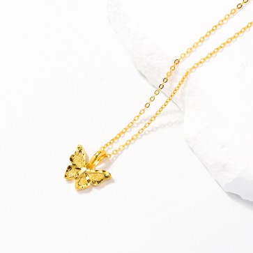 버터플라이 목걸이