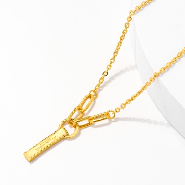 스틱 레터 목걸이