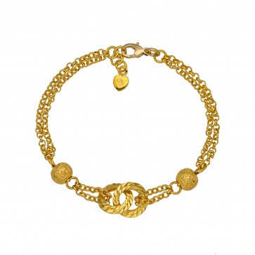 트위스트 컷팅 팔찌