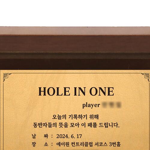 24k 카드 아크릴 상패