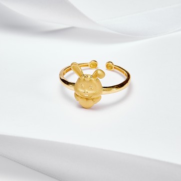 하트 토끼 돌팔찌