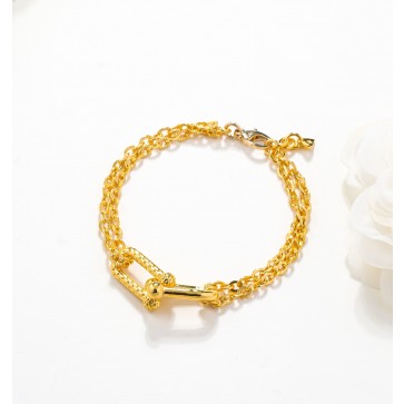 교차 링크 팔찌