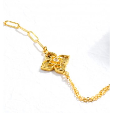 언발란스 플라워 팔찌