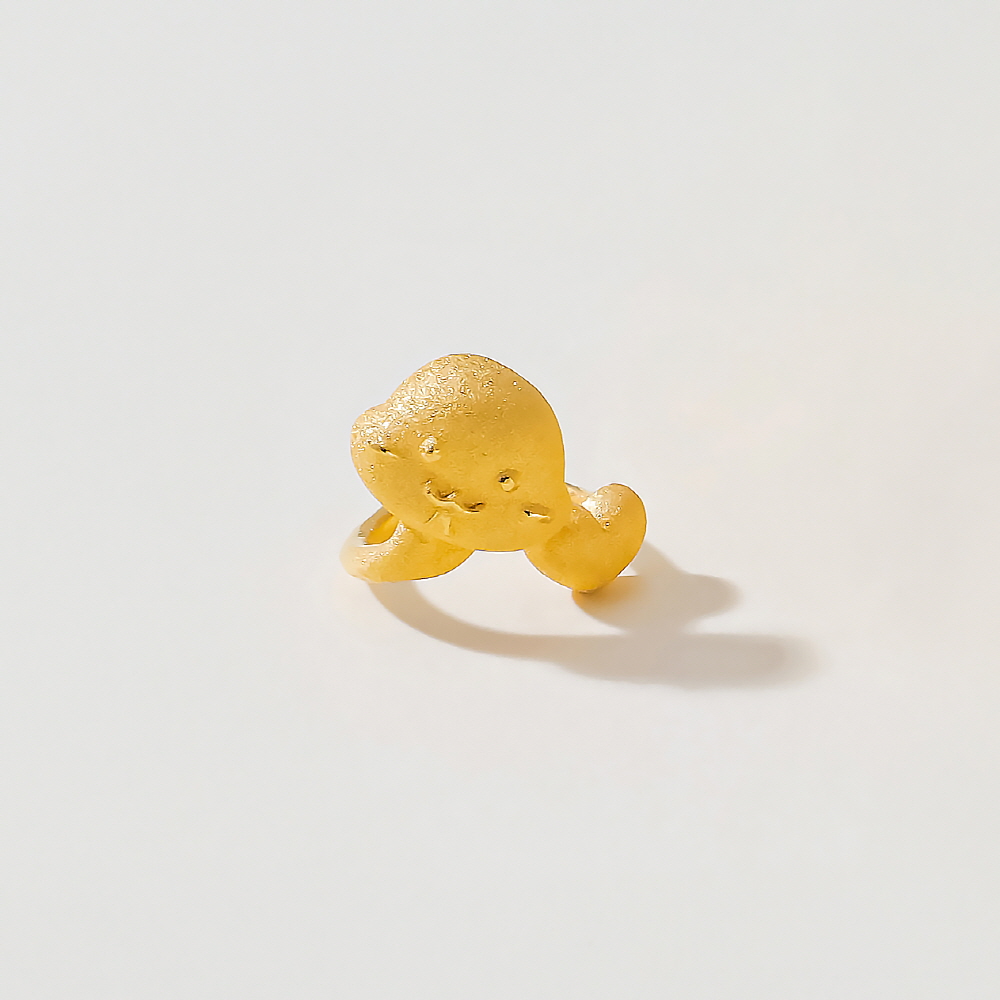 꼬마뱀 돌반지