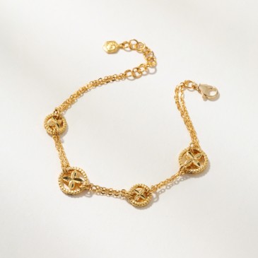 클로버 앤 컷팅 팔찌