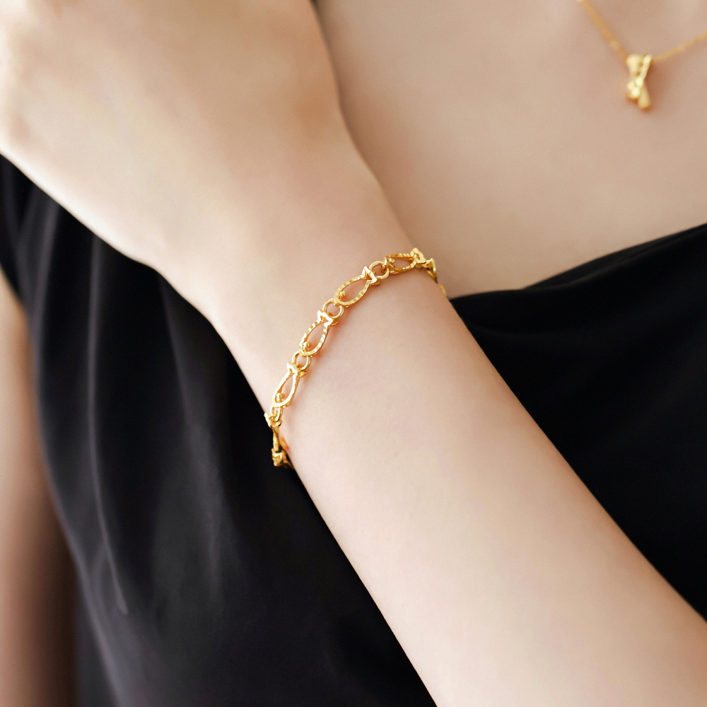 물고기 라인 컷팅 팔찌