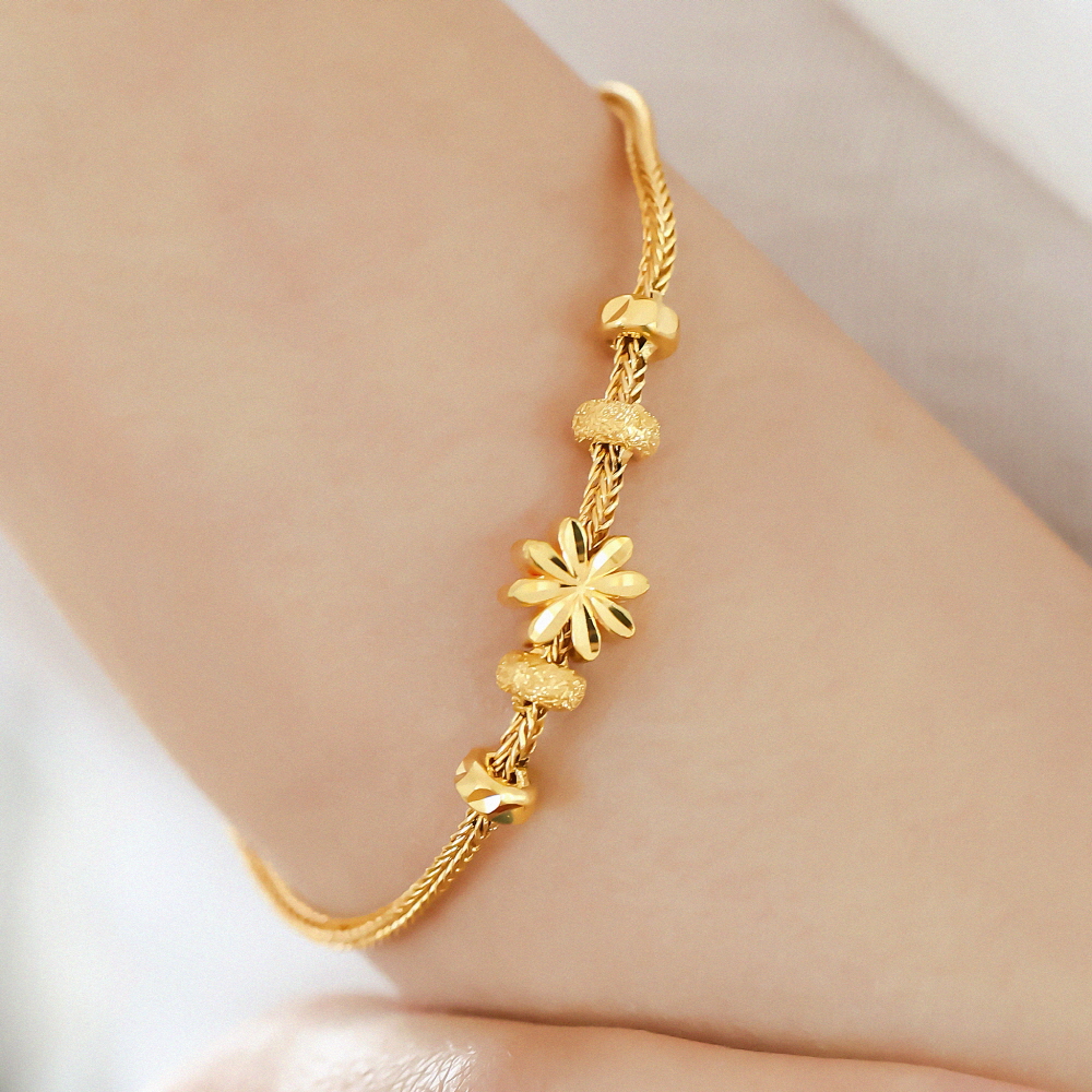 폭스 플라워 팔찌