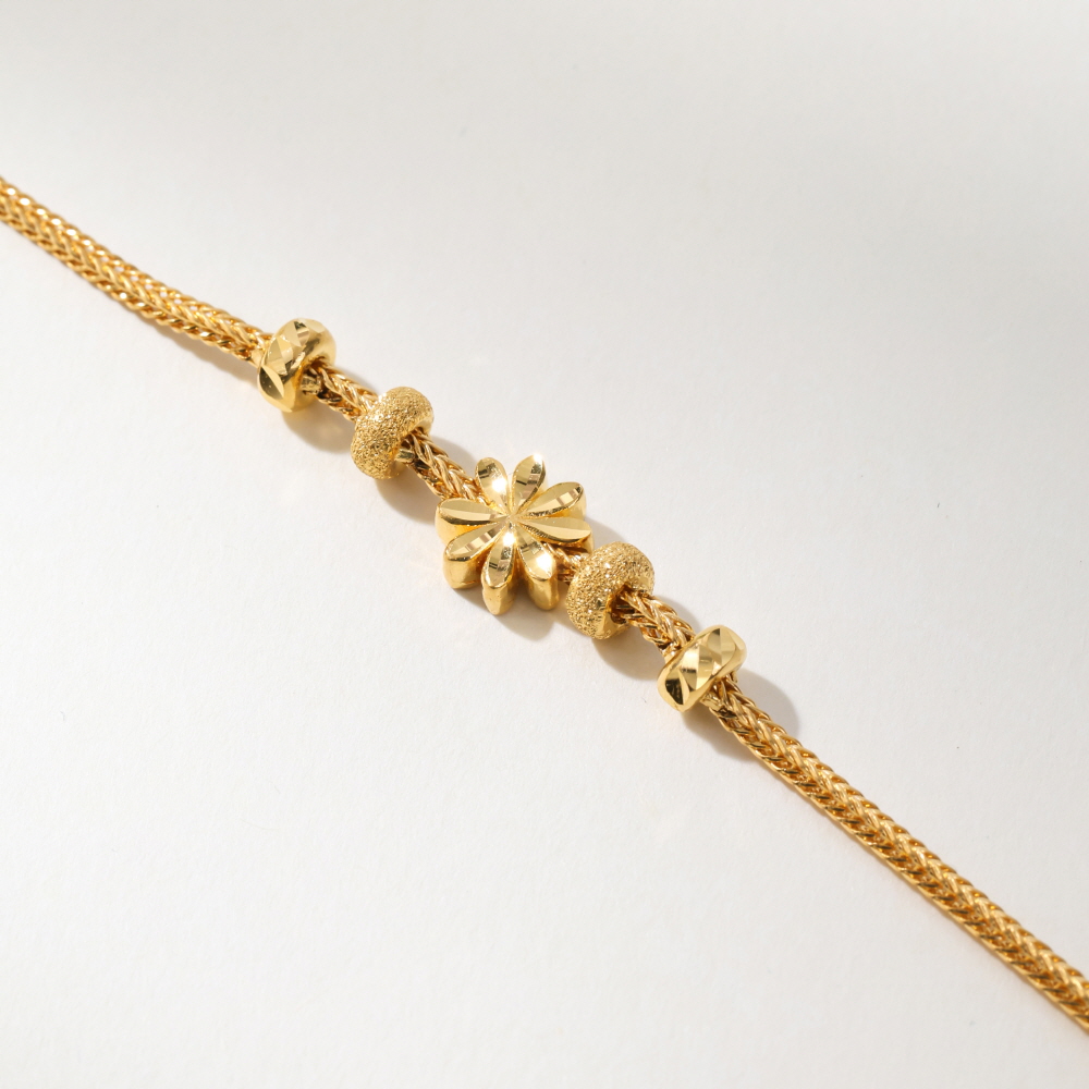 폭스 플라워 팔찌