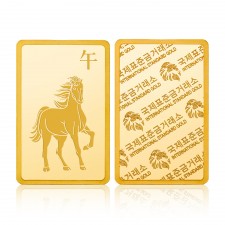 국제표준금거래소 ISG 말 골드바 18.75g