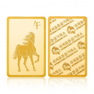 국제표준금거래소 ISG 말 골드바 18.75g