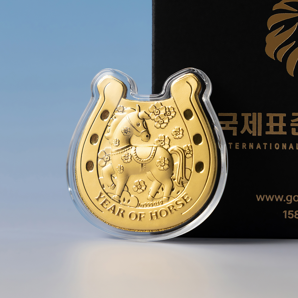 0.1g 럭키 유니콘 골드바