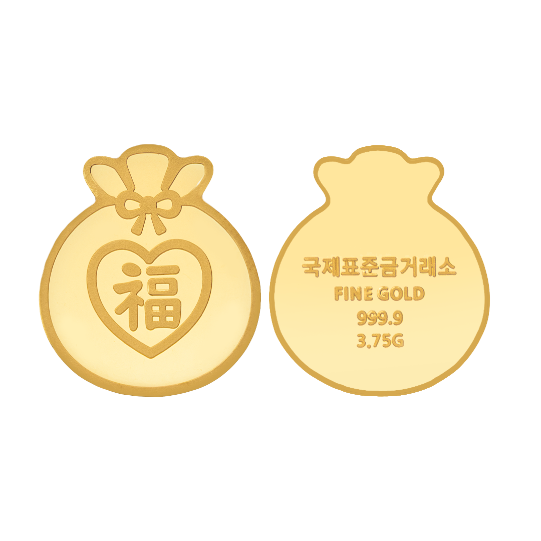 국제표준금거래소 다복 골드바 1g, 3.75g