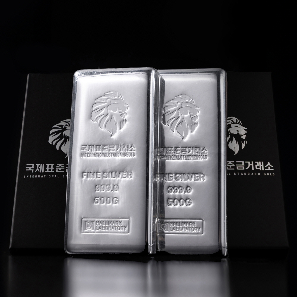 국제표준금거래소 ISG 진공 실버바 500g