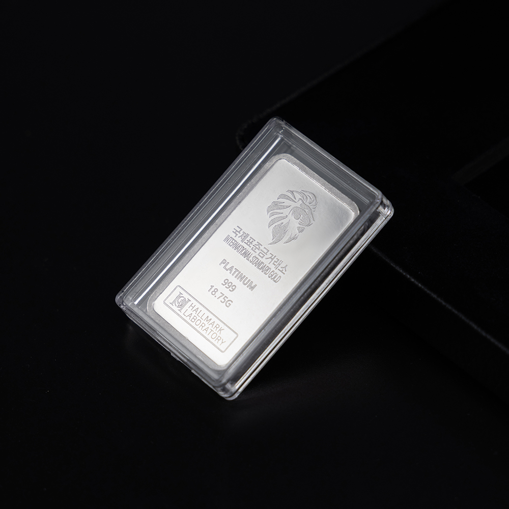 국제표준금거래소 ISG 플래티넘바 18.75g